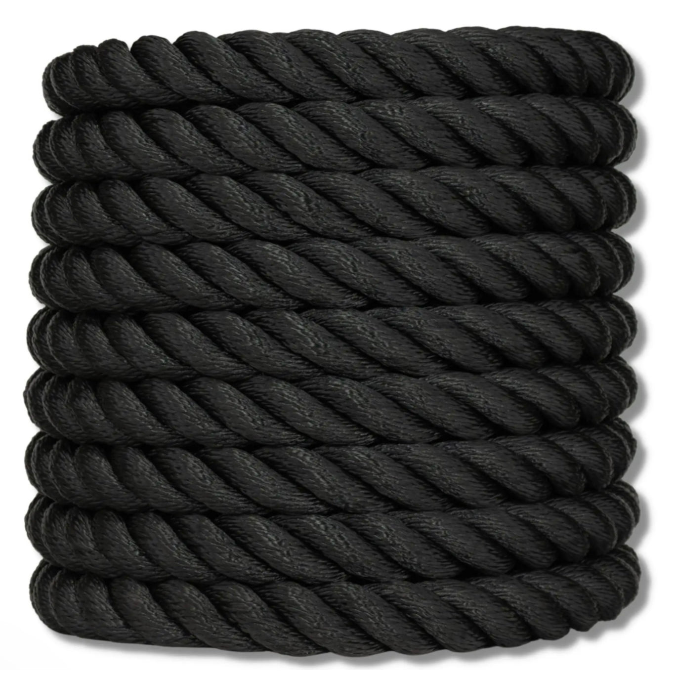 1-Inch Black Synthetic Rope – Sturdy & Elegant